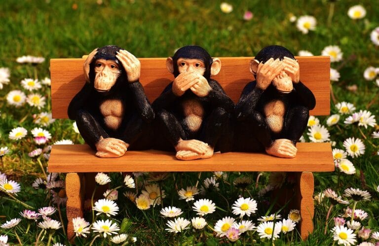 Three monkeys