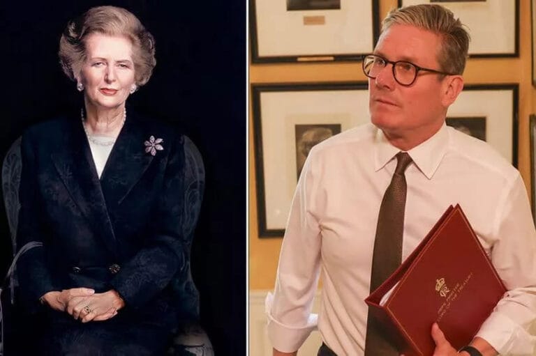 Margaret Thatcher - Kier Starmer